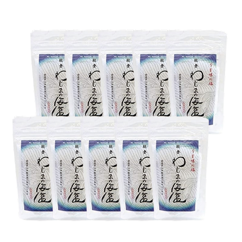 【セット価格5%OFF】わじまの海塩100g×10袋セット